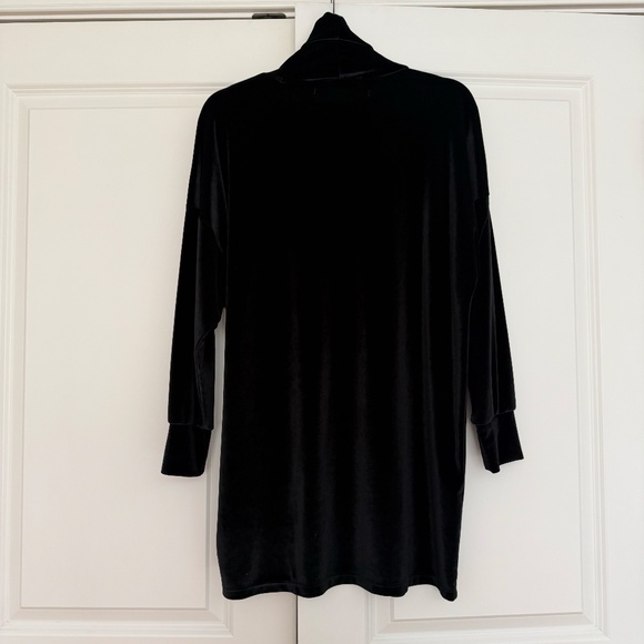 Urban Outfitters Evie Velvet Turtleneck Mini Dress – Black – Women’s Size XS - Picture 2 of 6